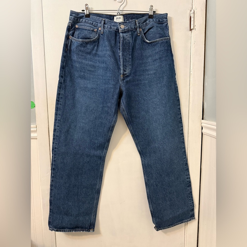Agolde 90's Mid-Rise Straight Leg Jean
